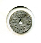 Vintage Token - 1922 Pittsburgh Railways Co  - -