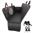 Pet Dog Seat Cover Hammock Seat Pad Back Car Truck W pet Seatbelt Waterproof