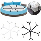 New Bed Suspender Straps Mattress Fastener Holder Triangle Grippers Sheet Clips