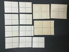 Momen  India Chamba Sg  o48-56 o58-60 Blocks Mint Og Nh Lot  193898-2340