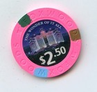 2 50 Chip From The Foxwoods Casino Ledyard Connecticut Wonder