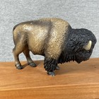 Vintage Schleich Brown American Buffalo Bison 2004 Animal Figure
