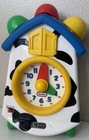 Little Tikes Clock-a-doodle Moo Count Down Clock Educational Tested Toy Works