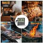 Us Food Digital Meat Cooking Thermometer   Timer Alarm For Bbq Smoker Oven Grill