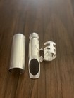 Vintage Selmer Paris C   Metal Scroll Shank Alto Saxophone Mouthpiece 