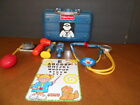 Fisher Price Medical Kit Pretend Play Doctor s Set 6 Piece Blue Case With Handle