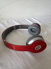Beats By Dr  Dre Solo Hd Wired On Ear Headphones Special Edition Red With Case