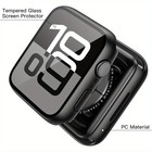 2pcs Watch Case For Apple Watch Series 10 46mm 42mm  With Screen Protector