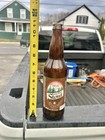 Long Trail Stout    mountain Brewers    Original 22oz Paper Label Beer Bottle Vt 