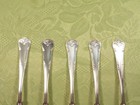  herregard  By Cohr    830 Silver    5  Demitasse 4 75  Spoons   N m   2 48 Ozt