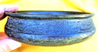 Antique Middle East Islamic Ilkhanid Bronze Hammam Bowl 14th Cent 