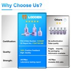 C14 Dental Emax Glass Ceramic Blocks Lithium Disilicate Cad cam Cerec Block 5pcs