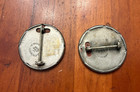 Vintage Oliver Chilled Plow Works Employee Badges Lot Of 2