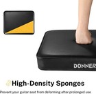      Donner Foldable Piano Bench 2 4 In Thickness Pad Collapsible Non-skid Design