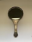 Vintage Towle Silver Plated Hand Held Mirror Art Deco