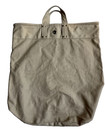Levenger Boston Public Library Canvas Delivery Tote Bag Khaki Heavy Duty Large