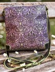 Dooney Bourke Disney Parks Haunted Mansion Madame Leota Purple Black Crossbody