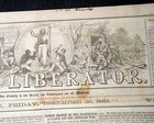 1862 Civil War Liberator Newspaper Emancipation Proclamation Frederick Douglass