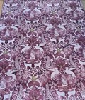 Pottery Barn Teen Harry Potter Magical Patronus Damask King Duvet Cover Burgundy