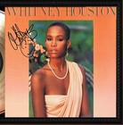 Whitney Houston 2 Framed Cherry Wood Reproduction Signature Lp Record Display 