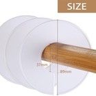 40 Pcs Round Closet Dividers baby Clothes Organizers white Clothing Size Divi   