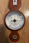 Vintage Swift And Anderson Banjo Shaped Compensated Barometer