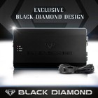 Black Diamond 2 X 12  Car Subwoofer Bundle With Monoblock Amplifier