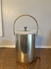 Vintage Kromex Ice Bucket W Claw Tongs Mid Century Modern Barware Usa
