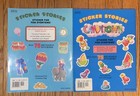 Vintage Sticker Stories Books Lot Of 2   1996   1998 