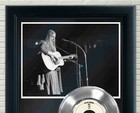 Joni Mitchell  help Me  Silver Framed Record Display