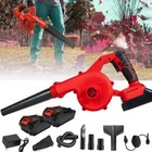New Cordless Leaf Blower Vacuum Handheld Electric Leaf Blower With 2 Battery Us