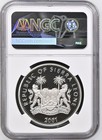 2001 Sierra Leone 10 Dollar Cougar Big Cats Of The World Silver Proof Ngc Pf69uc