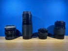 Camera Lens Mixed Lot Of 4