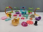 Littlest Pet Shop Accessories   Replacement Pieces Lot Of 29 Tree Hat Chair Bone