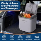 32 Qt Electric Cooler   Warmer  portable Car Refrigerator Car Cooler For Camping
