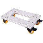 Movers Dolly Heavy Duty Furniture Dolly Trolley Cart 18x12in Aluminum Frame