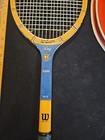 Billie Jean King Wilson Classic Tennis Racket With Wood Frame   Cover 