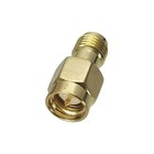2pcs Sma Female Jack To Sma Male Plug Straight Rf Coaxial Adapter Connectors 2x