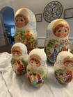 Vintage Russian Matryoshka Nesting Dolls Set Of 23 Handpainted - Sergiev Posad