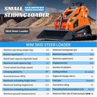 24hp Mini Skid Steer Twin Cylinder Tracked Loader 3-stage Pumps Us Free Ship New