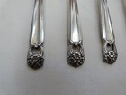 5 Vintage 1847 Rogers Silverplate Eternally Yours Dinner Forks 7 3 8 