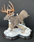 Danbury Mint The Buck Of A Lifetime Sculpture By Nick Bibby Buck Figurine Statue