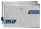 Microwave Grease Filter 7 6x5 Inch For Ge Frigidaire  2 Pack Wb06x10608
