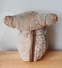              Antique Koala Bear Cangaroo Fur With Purse 1930s             