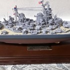Danbury Mint U s s  Missouri Bb-63 Battleship 1 500 Scale Model Ship Display