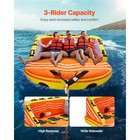 Towable Tube For Boating 1-3 Riders Inflatable Boating Tubes Water Sport
