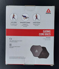 Reebok Core Sliding Discs - Dual Sided Workout Sliders For Carpet   Hardwood New