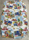 Vintage Nintendo Super Mario Bros   Legend Of Zelda Twin Fitted Sheet 1988 