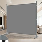 Room Divider Single Panel Privacy Screen Freestanding Separation For Living Room
