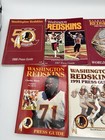 Vintage Washington Redskins Media   Press Guide Lot Of 7 -1986   1992 Nfl 80s 90s